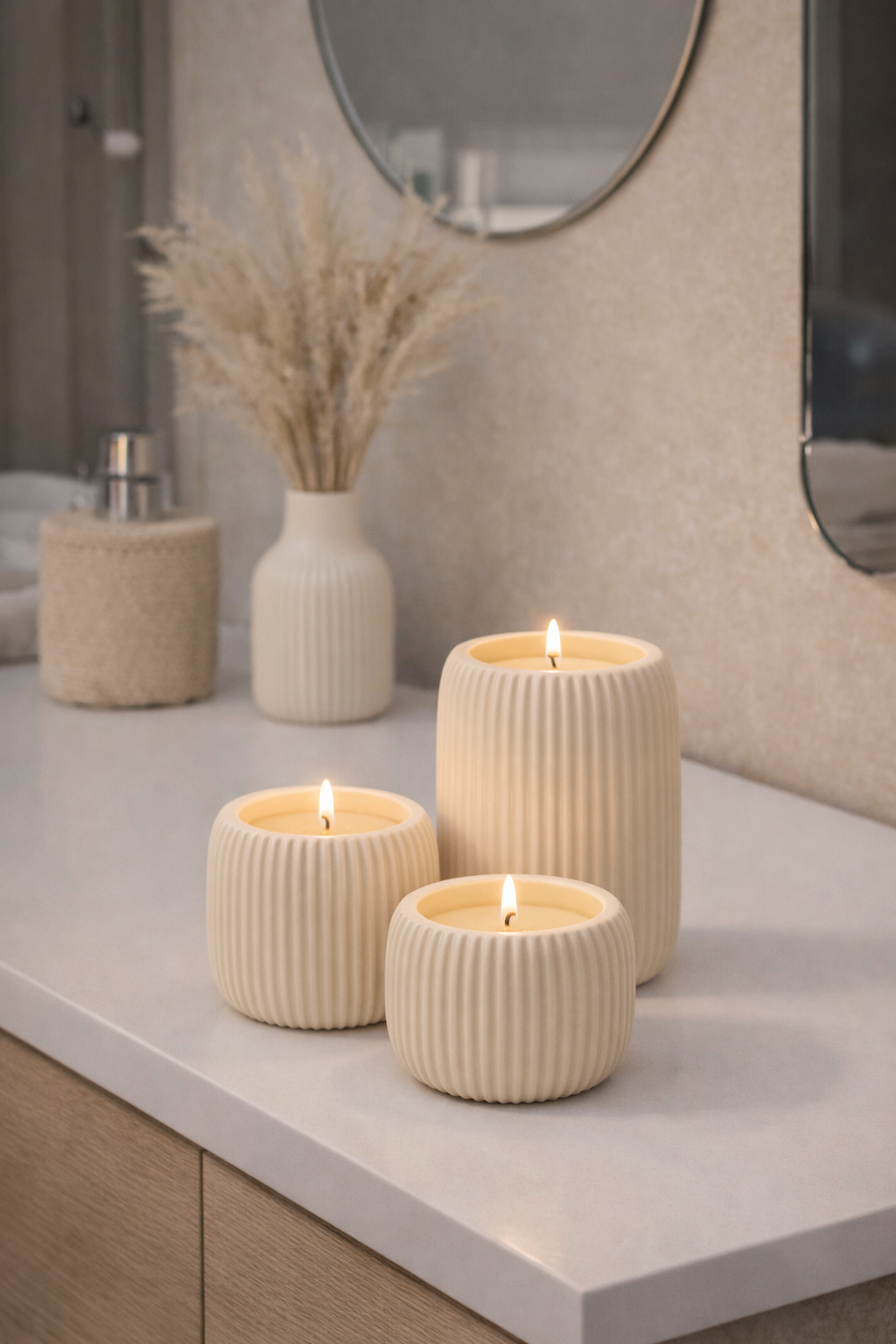 SCALLOA gyertyatartó