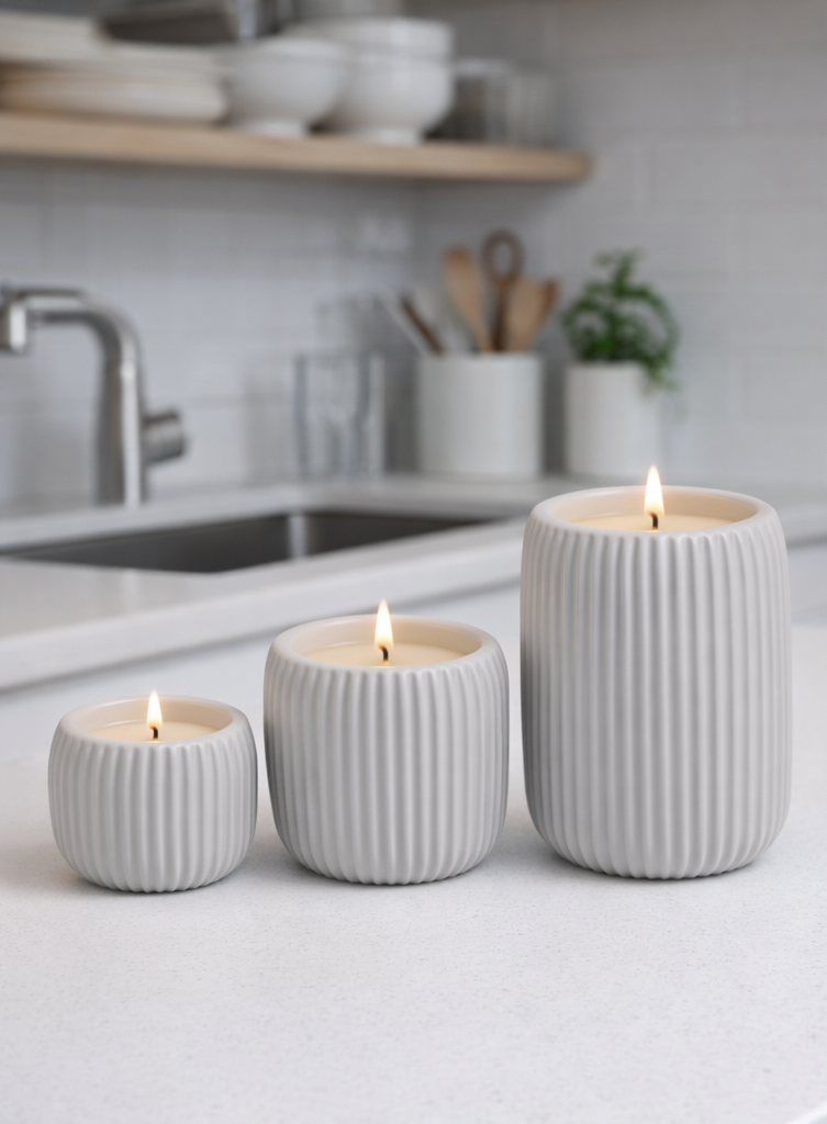 SCALLOA gyertyatartó